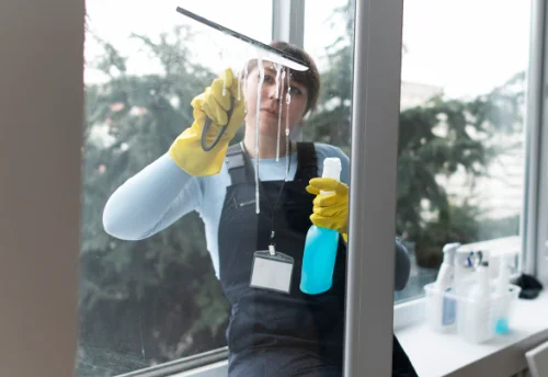Nettoyage de vitres intérieures et extérieures à Biarne